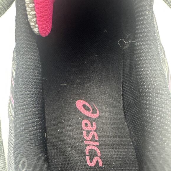 Asics Gel Venture 6 Trail Running Shoes Gray Black Pink Womens 10 D Wide Width - Picture 11 of 11